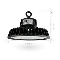 Ledvion High Bay LED 240W - Philips Driver - 120° - 175lm/W - 3000K - IP65 - Dimmable - 5 ans de garantie