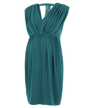 Mamalicious Mlzorina dress teal