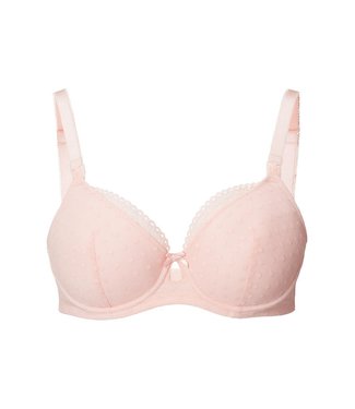 Noppies Deluxe mesh triangle bra pink