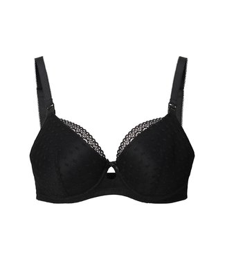 Noppies Deluxe mesh triangle bra black