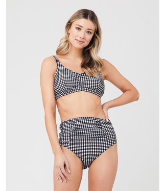 Ripe Bikini checks black/white