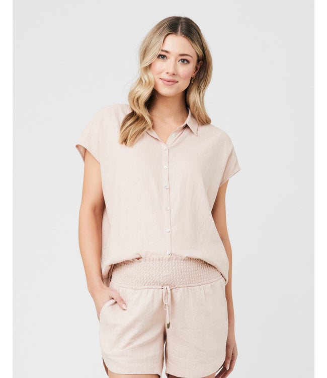 Ripe Eve relaxed shirt pink
