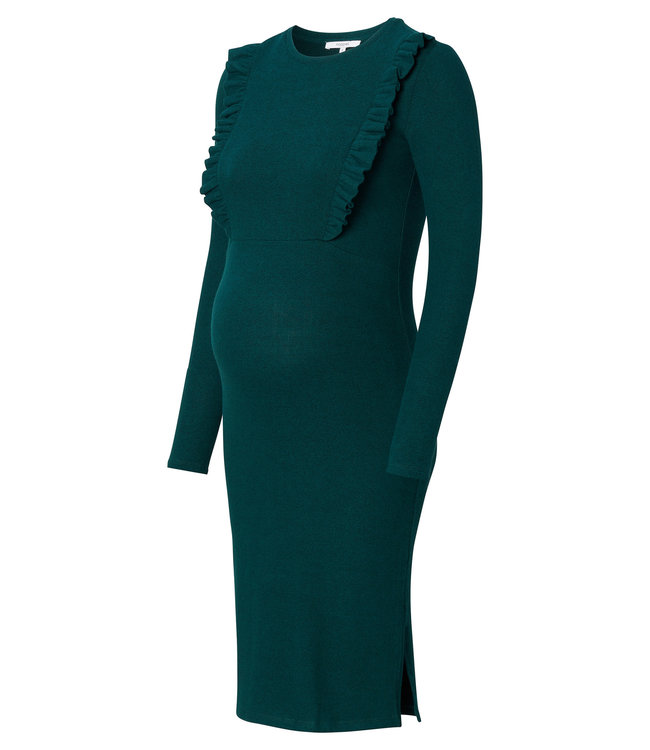 Noppies Dress Paducah nursing teal