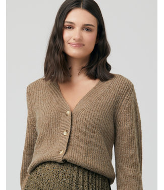 Ripe Cardigan Billie Olive Crop