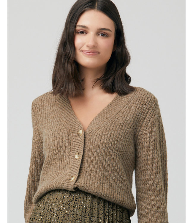 Cardigan Billie Olive Crop