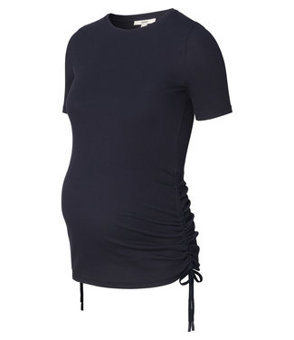 Esprit Tshirt ss donkerblauw lintjes