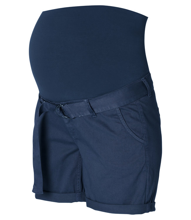 Shorts brooklyn over the belly blauw