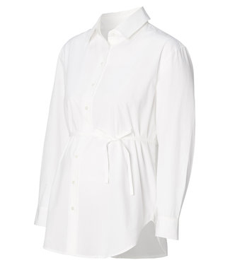 Noppies Blouse Arles nursing long sleeve white