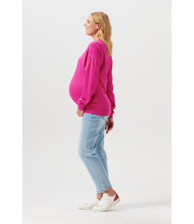 Jeans Azua over the belly - MOMjeans vintage blue