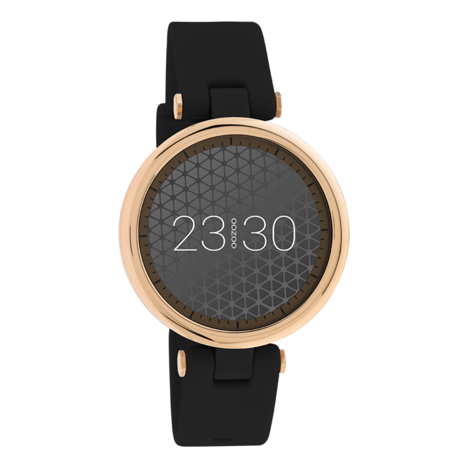 OOZOO Smartwatches - Q00406 - Damen - Schwarz/Roségold
