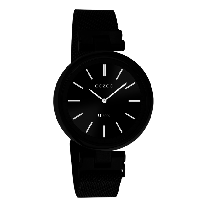 OOZOO Smartwatches - Q00411 - Damen - Schwarz/Schwarz