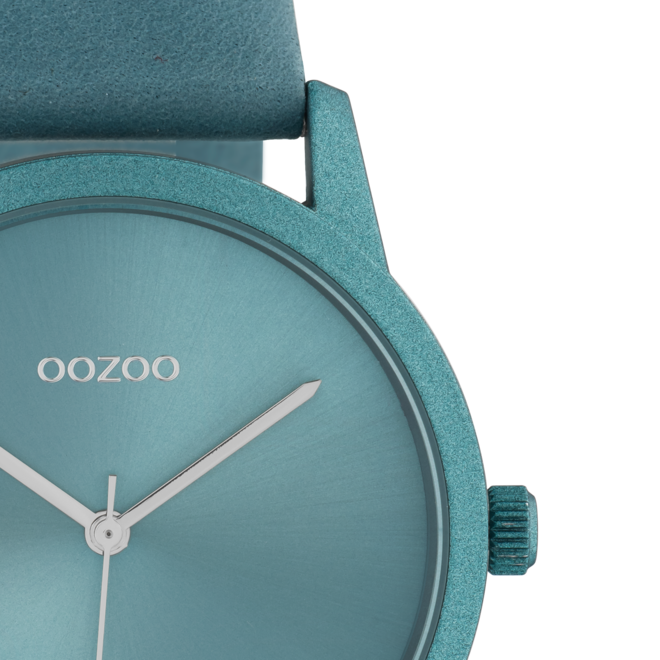 OOZOO Timepieces - C10946 - Damen - Leder-Armband - Blau