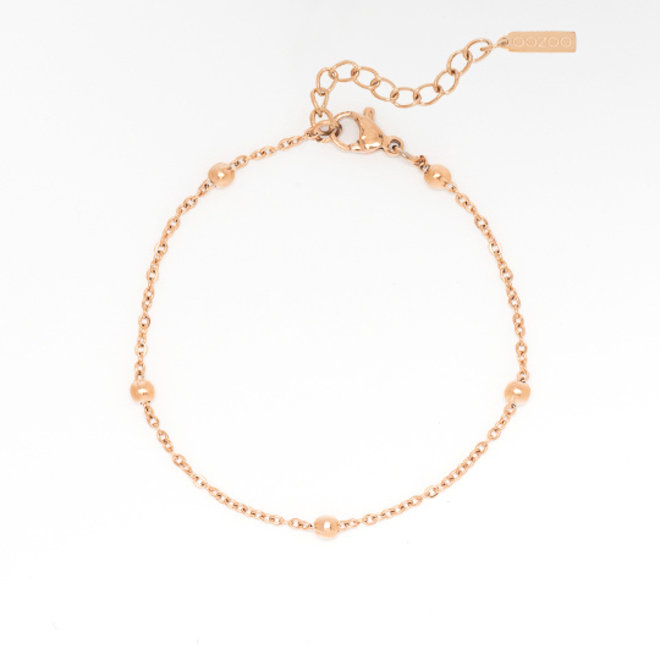 OOZOO Jewellery - SB-1002 - Armband "Dots" - Roségold