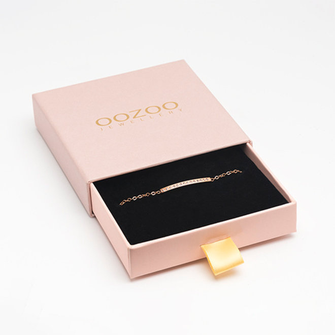 OOZOO Jewellery - SB-1029 - Armband "Rhinestones" - Roségold