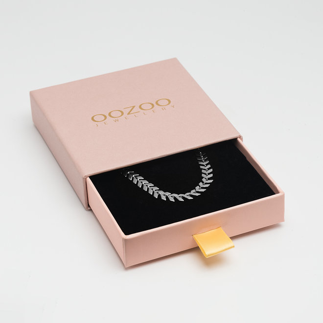 OOZOO Jewellery - SN-2006 - Halskette "V-Chain" - Silber