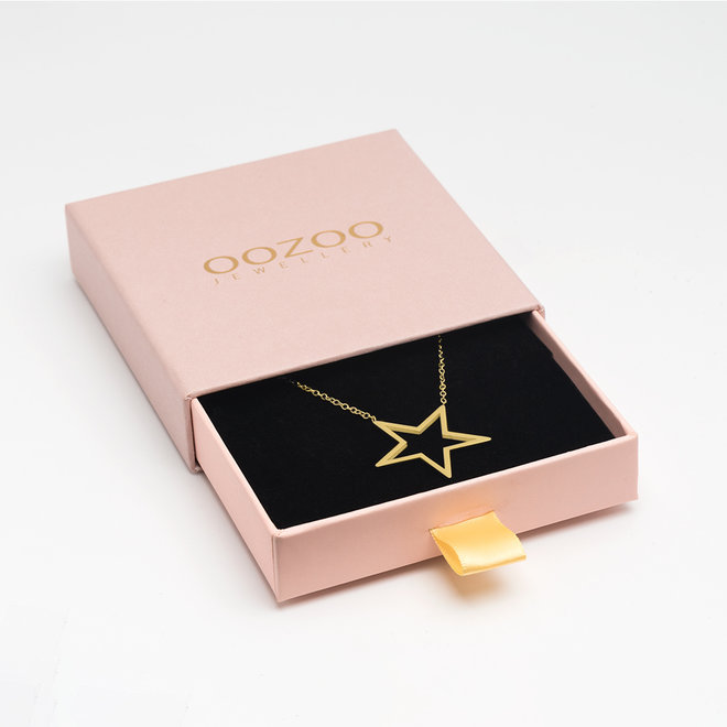 OOZOO Jewellery - SN-2022 - Halskette "Big Star" - Gold
