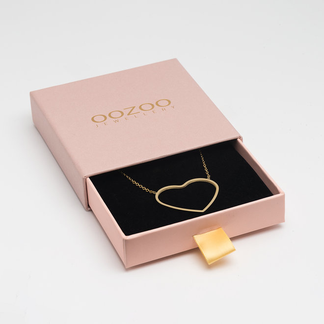 OOZOO Jewellery - SN-2028 - Halskette "Big Heart" - Gold