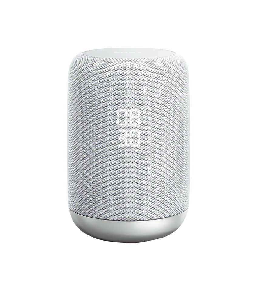 PlayStation Sony Smart Speaker LFS50G with Google Assistant Built In- White