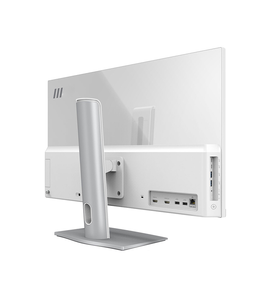 Burger King MSI 27" Modern AM271P All-in-One Desktop Computer (White)