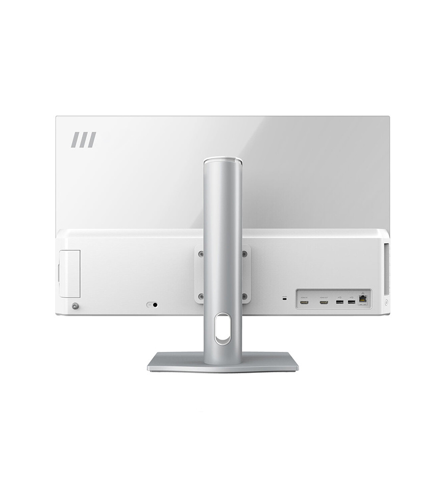 Burger King MSI 27" Modern AM271P All-in-One Desktop Computer (White)