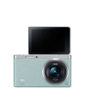 PlayStation Samsung NX Mini Mirrorless Digital Camera with 9mm and 9-27mm Lenses and Case Kit