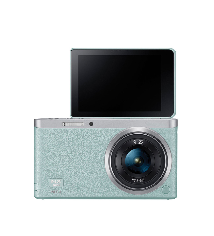 PlayStation Samsung NX Mini Mirrorless Digital Camera with 9mm and 9-27mm Lenses and Case Kit