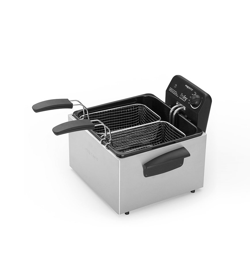 PlayStation Stainless Steel Dual Basket ProFry Immersion Element Deep Fryer