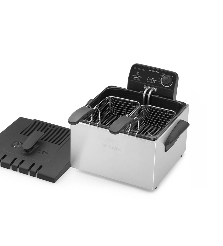PlayStation Stainless Steel Dual Basket ProFry Immersion Element Deep Fryer