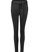 DNA Ann Leren Broek - Zwart