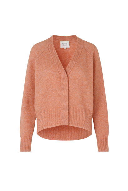 second female brook knit boxy cardigan