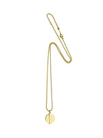 Bandhu Minimal Coin Necklace - Gold