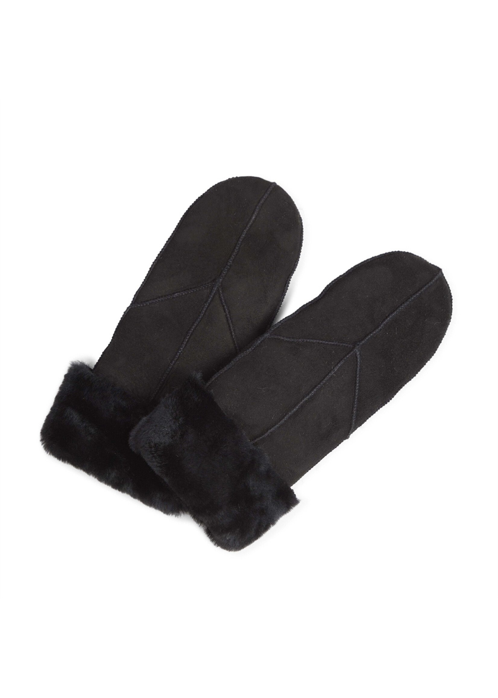 Markberg Jasmin Sheepskin Mitten - Black
