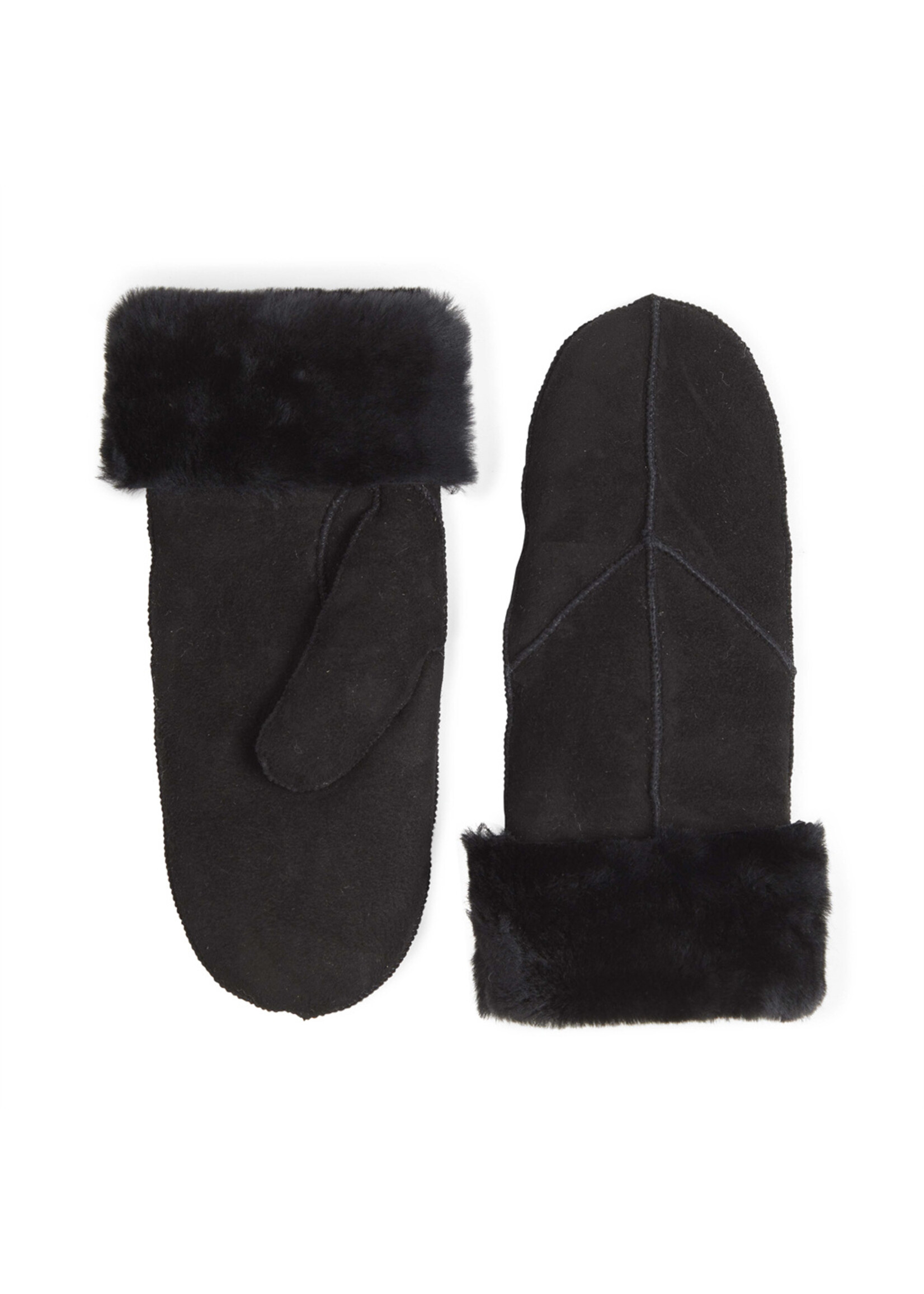 Markberg Jasmin Sheepskin Mitten - Black