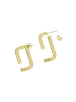 Bandhu Linked Earrings - Gold