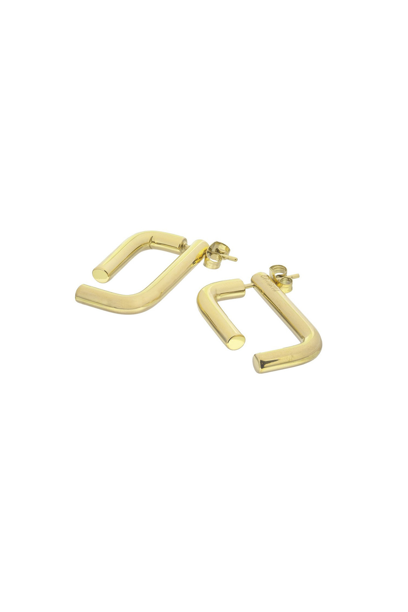 Linked Earrings - Gold-3
