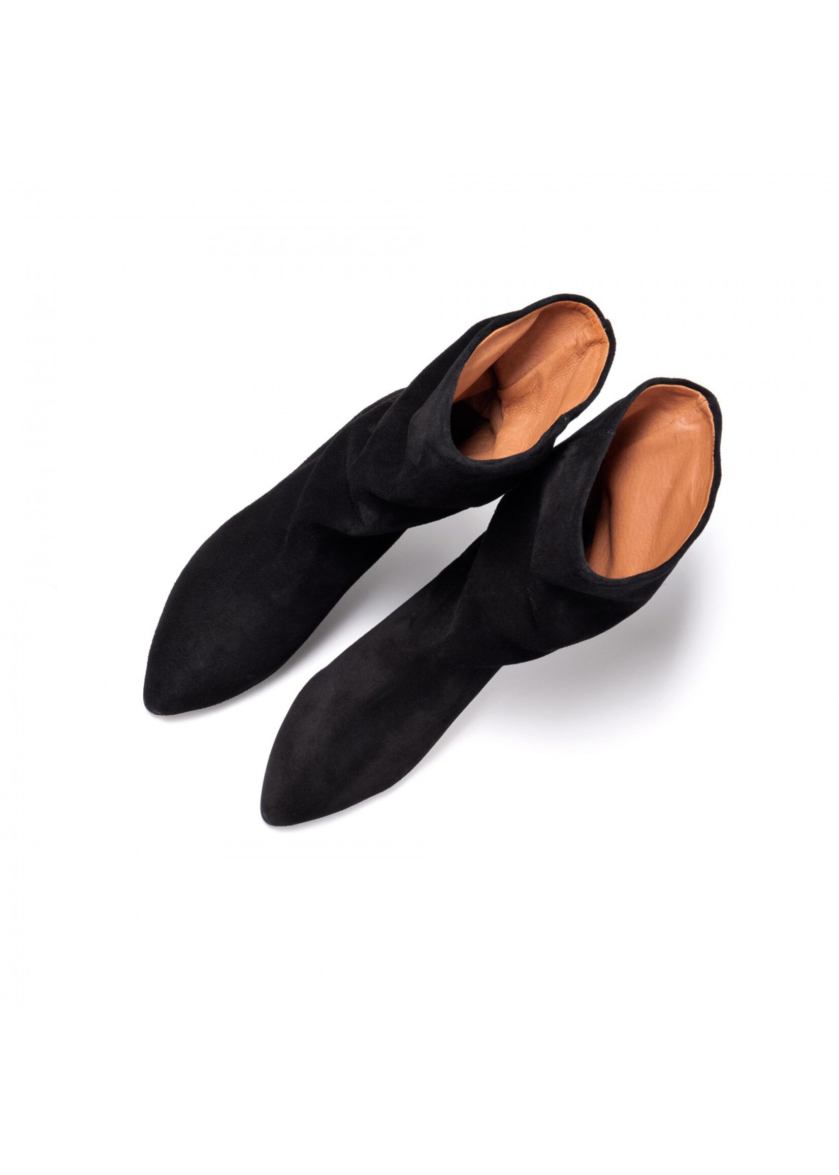 Anonymous Copenhagen Vully 50 Triangle Calf Suede Boot - Black