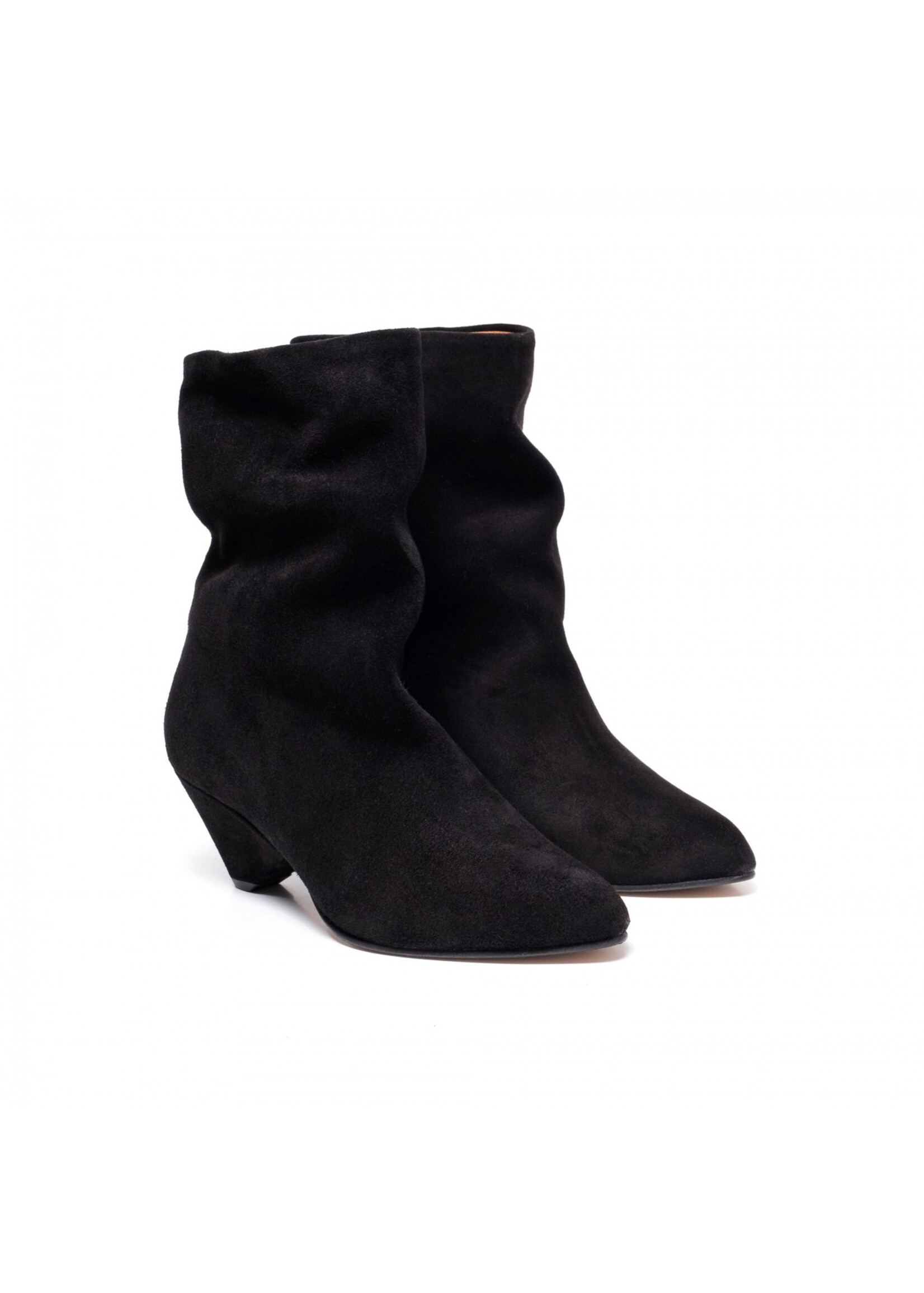 Anonymous Copenhagen Vully 50 Triangle Calf Suede Boot - Black