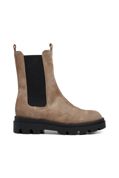 Sia Boot - Taupe Suede