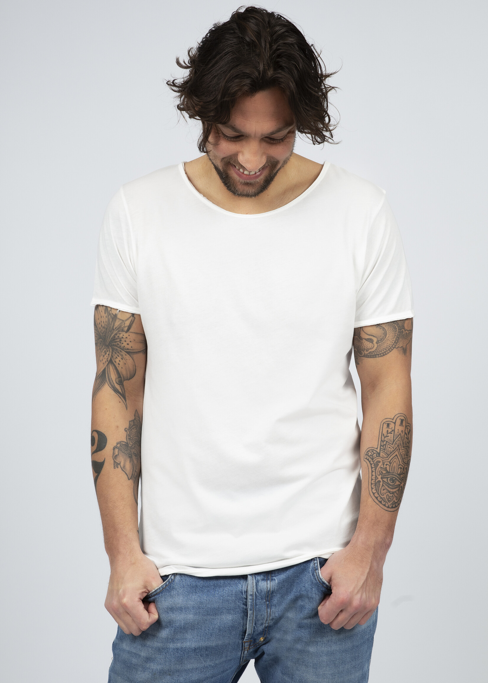 Houston Rocket Basic Rocket Tee - White
