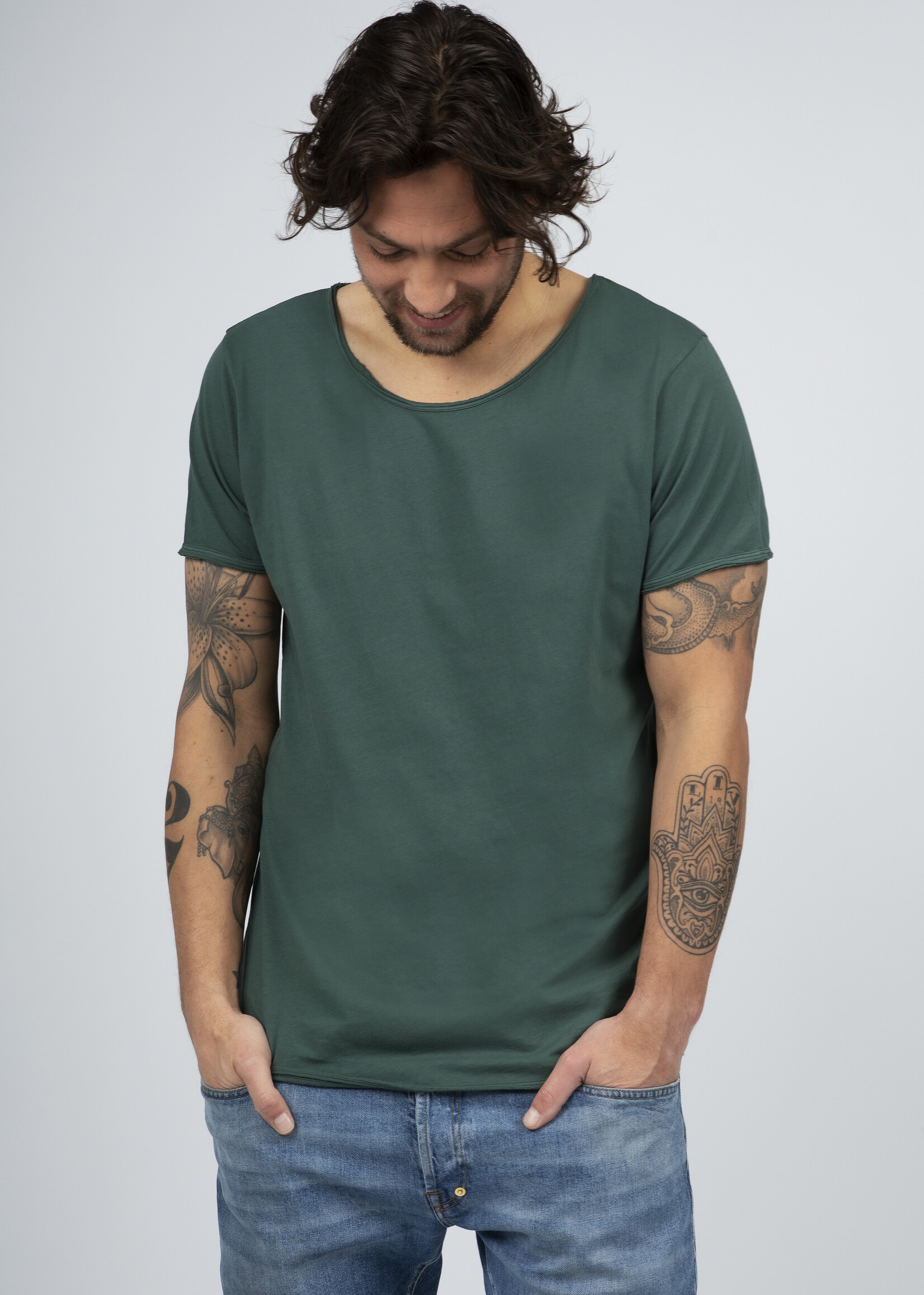 Houston Rocket Basic Rocket Tee - Jungle Green
