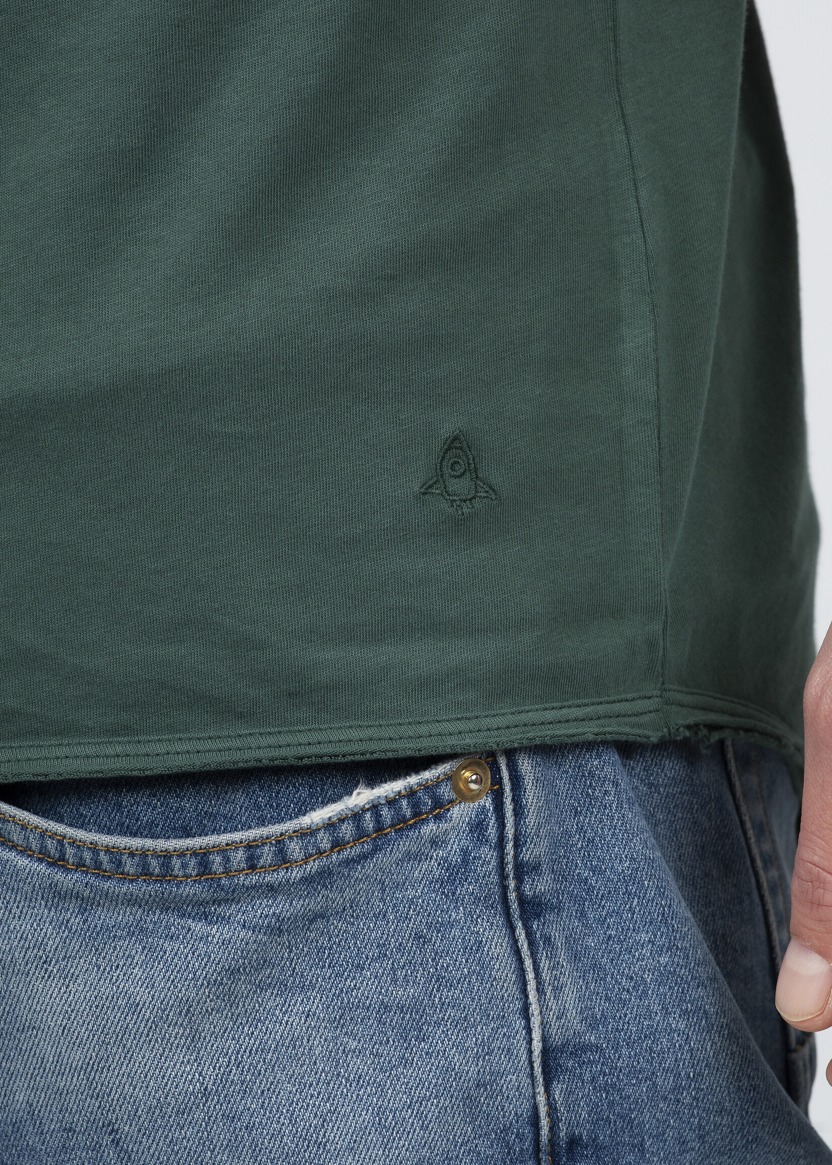 Houston Rocket Basic Rocket Tee - Jungle Green