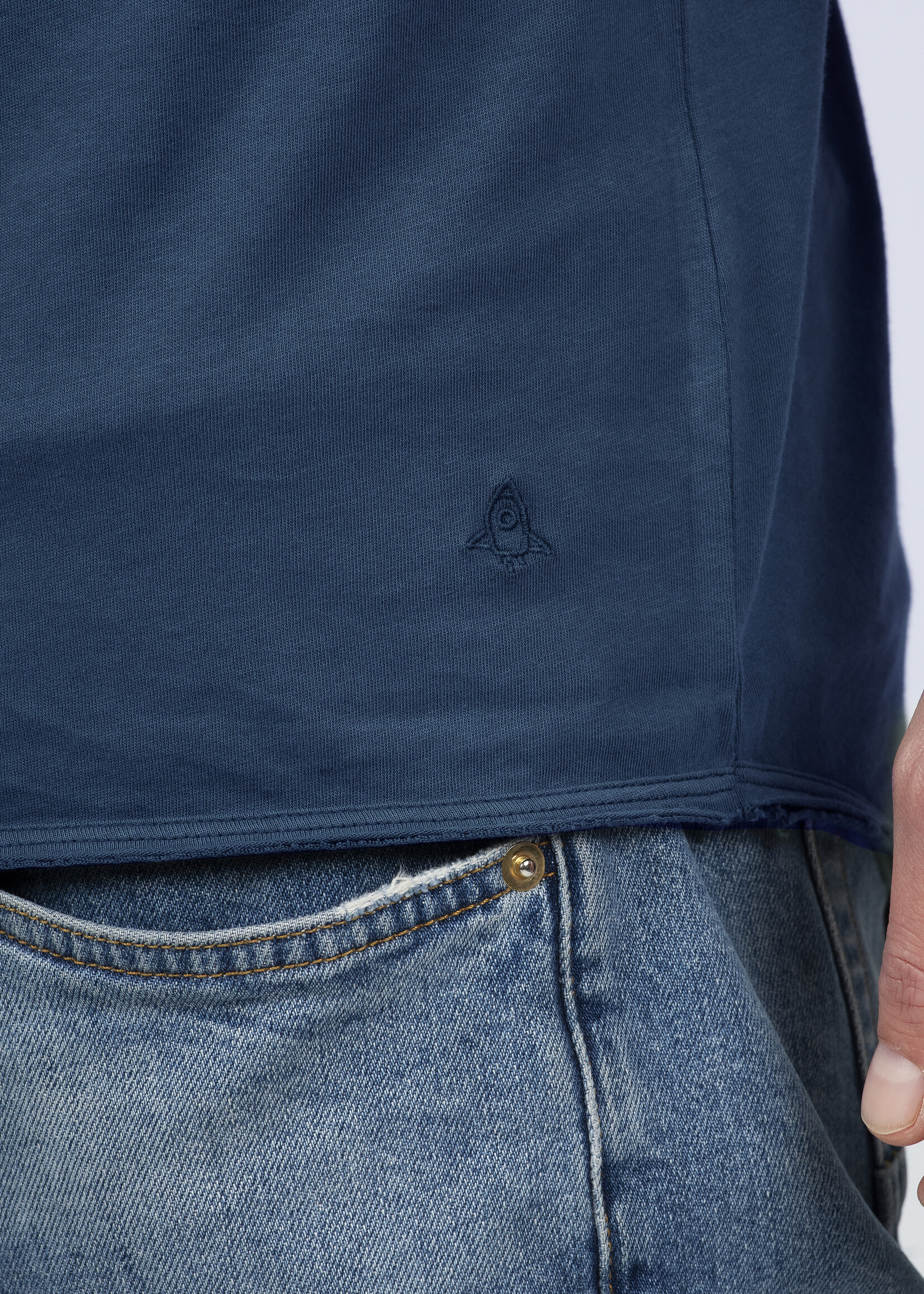 Houston Rocket Basic Rocket Tee - Moonlit Ocean