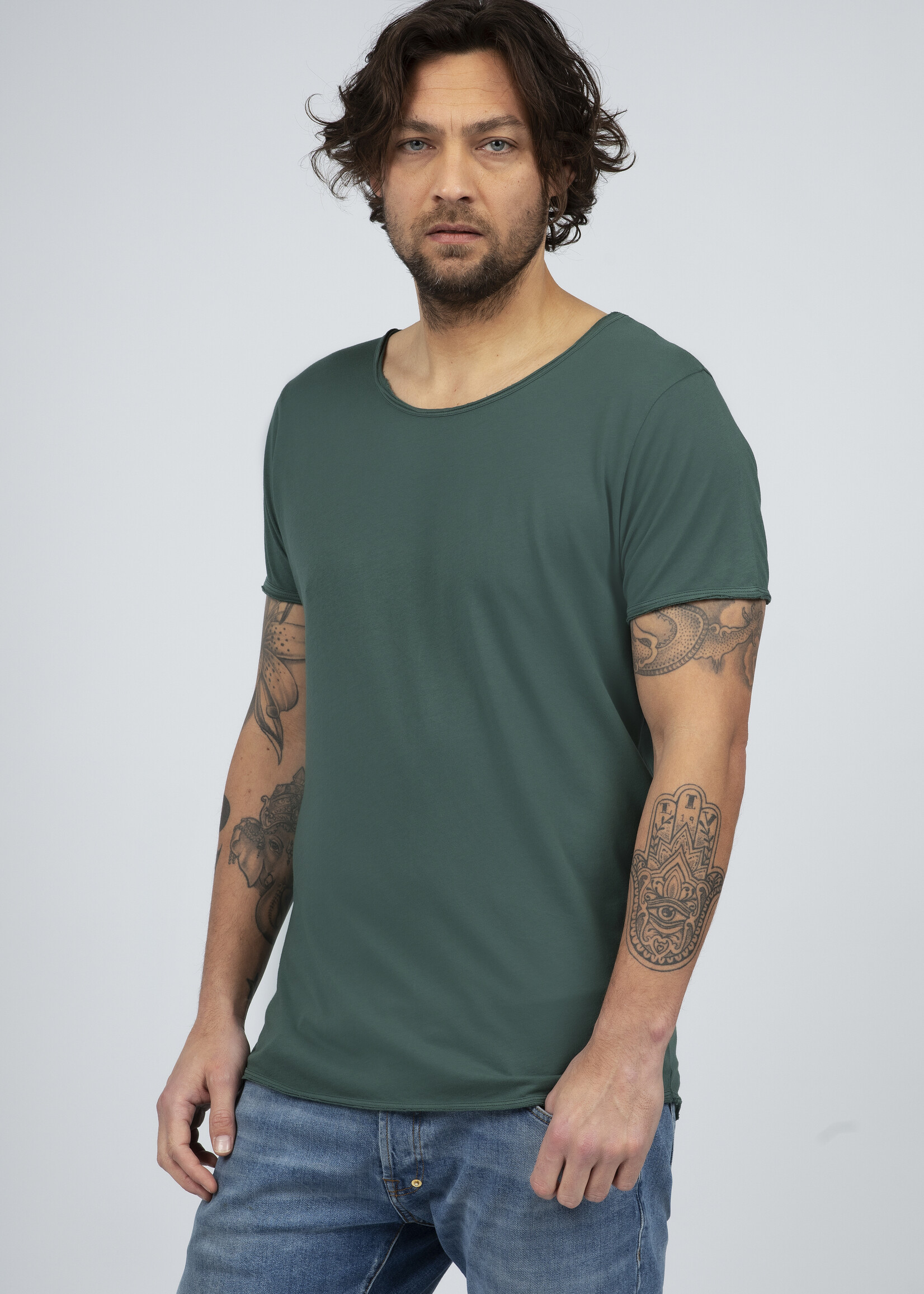 Houston Rocket Basic Rocket Tee - Jungle Green