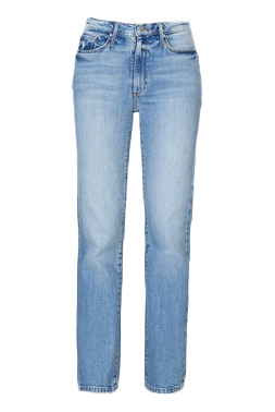 Georgia High Waisted Straight Jeans - Go Your Own Way-1