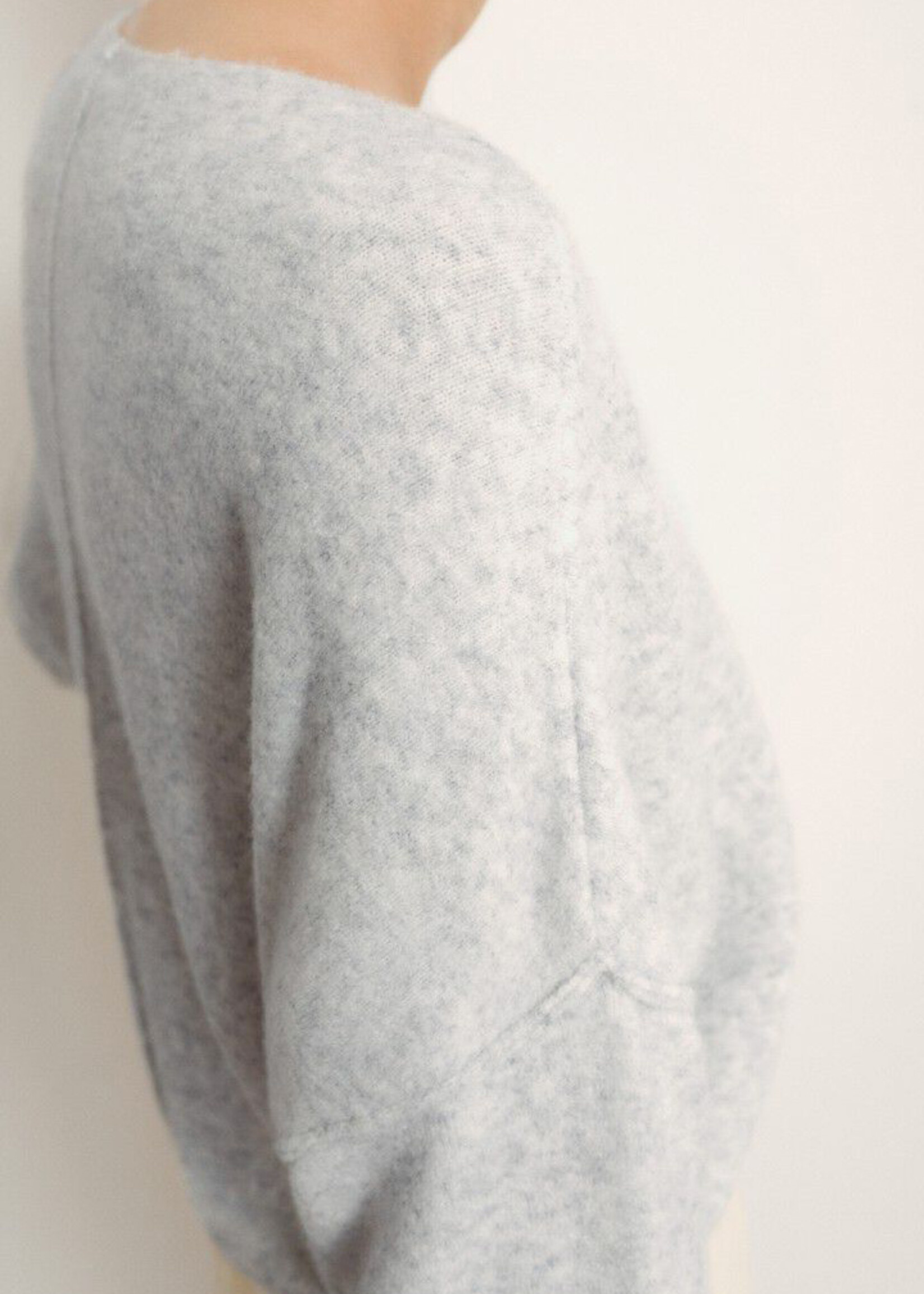 American Vintage Damsville Pullover - Heather Grey