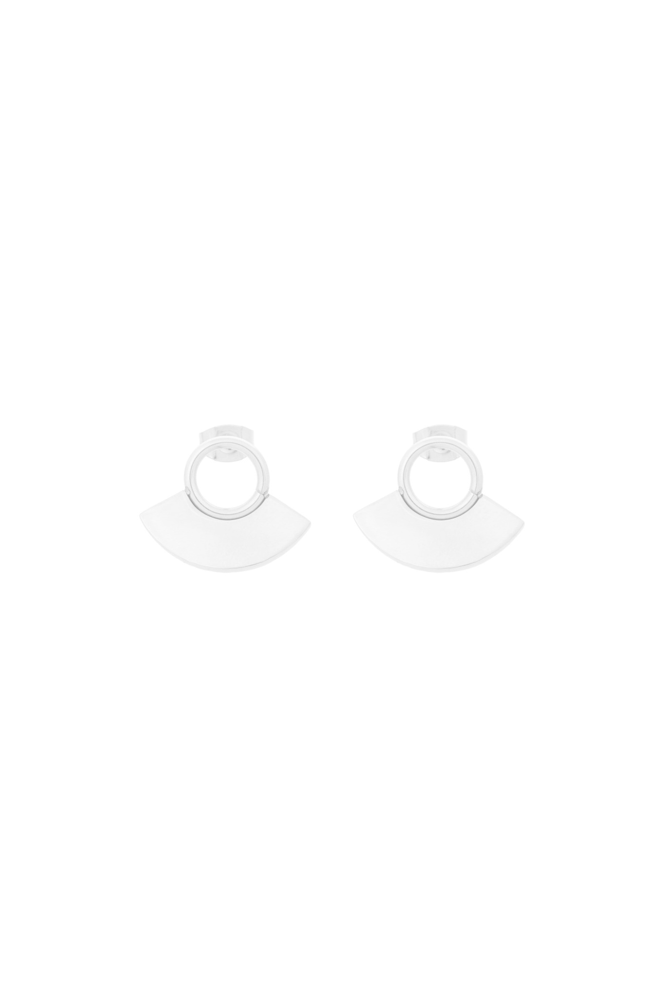 Moonsun Earrings - Silver-5