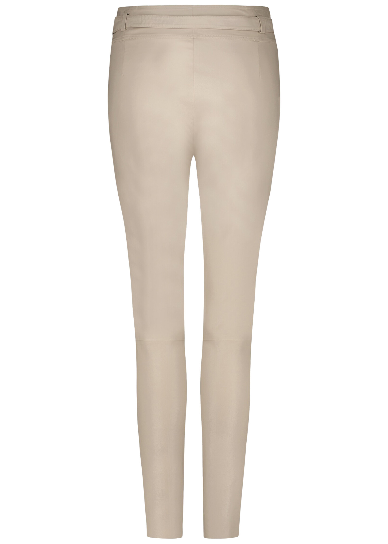 DNA Ann Leather Pant - Feather White