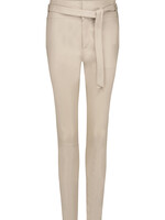 DNA Ann Leather Pant - Feather White