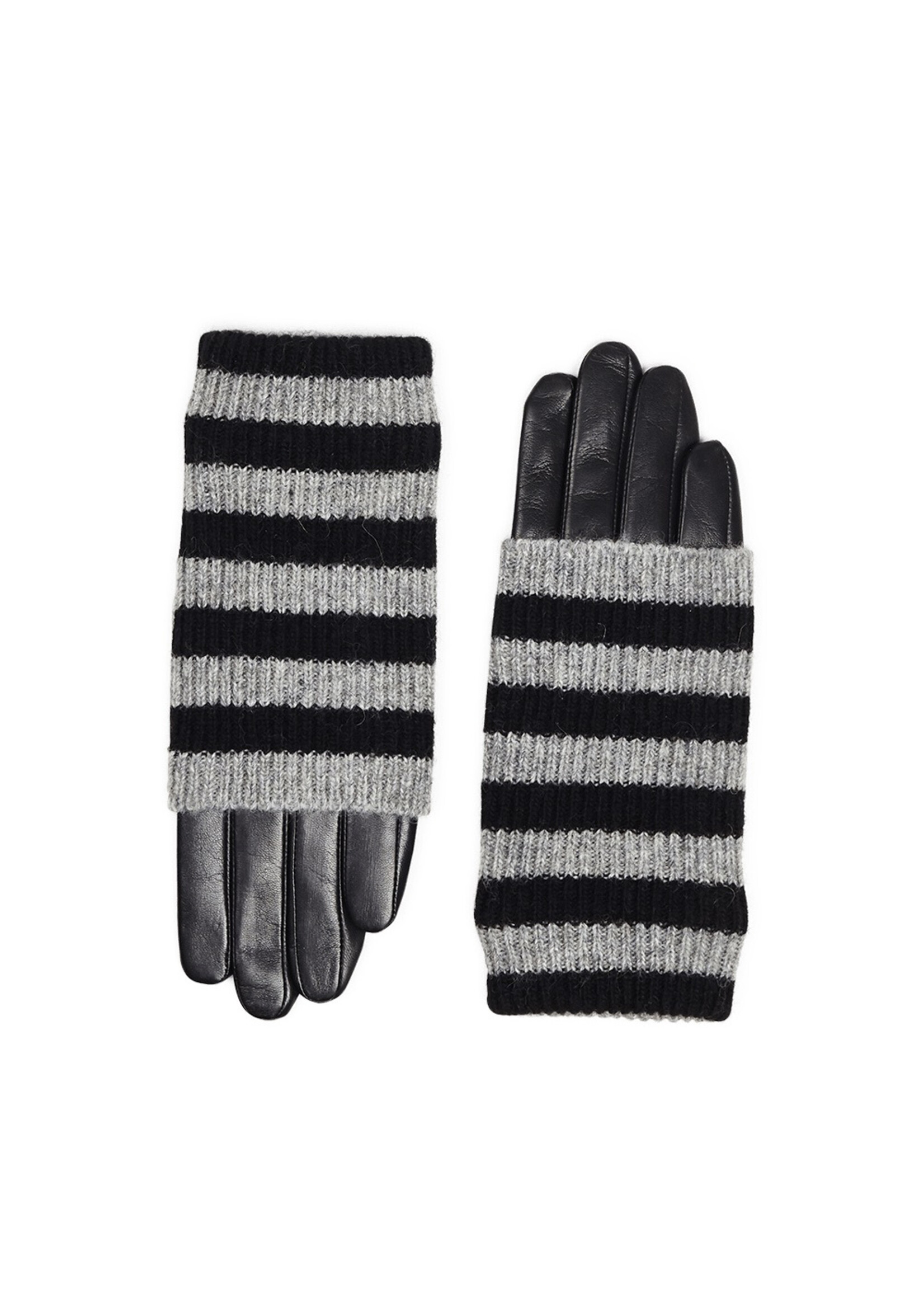 Markberg Helly Glove - Black w. Stripes