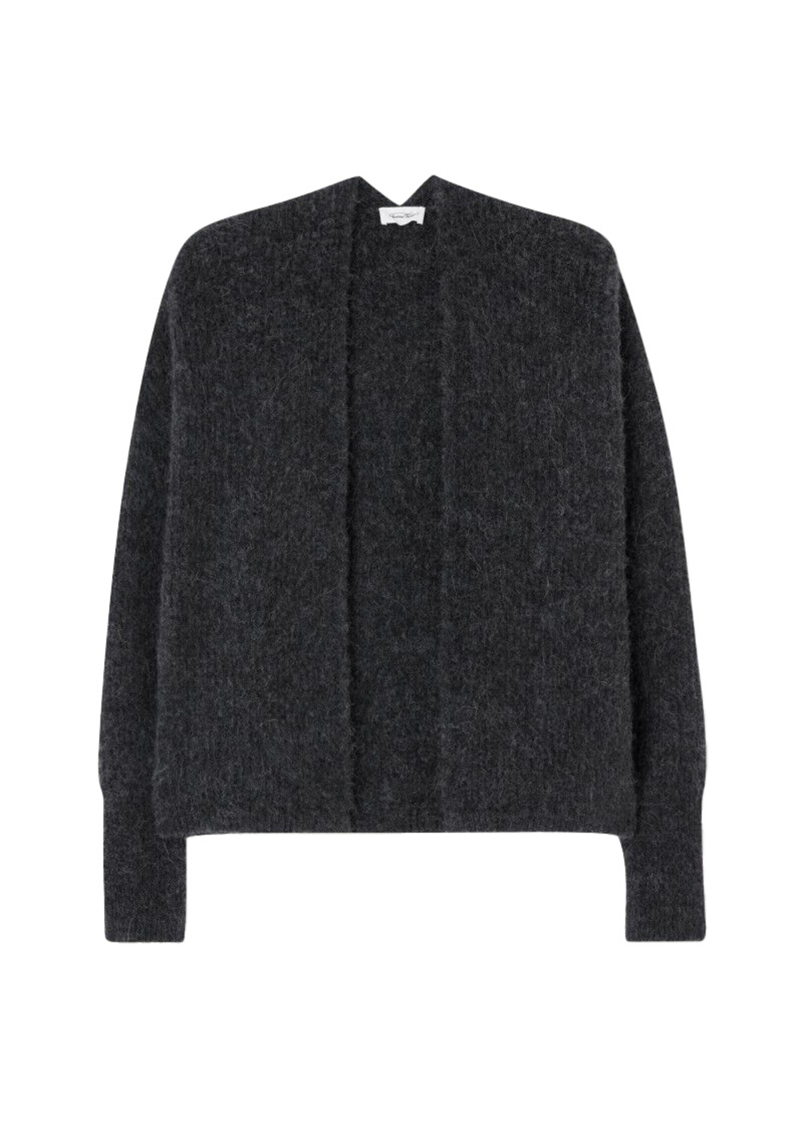 American Vintage East Cardigan - Charcoal Melange